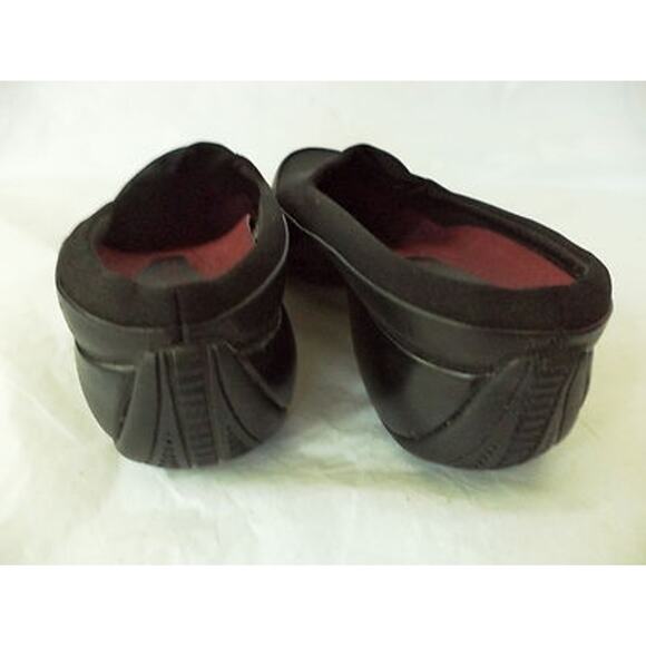 MERRELL Slide EUR 37 US 6.5M SPIRE BLACK LEATHER MICROFIBER SPORTY WALKING SHOE - Picture 4 of 7